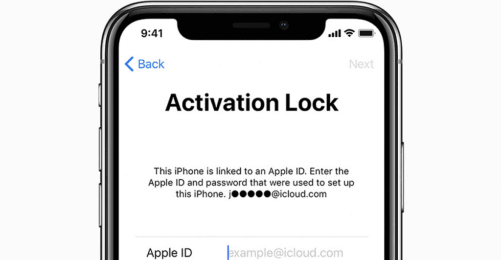 icloud activation lock